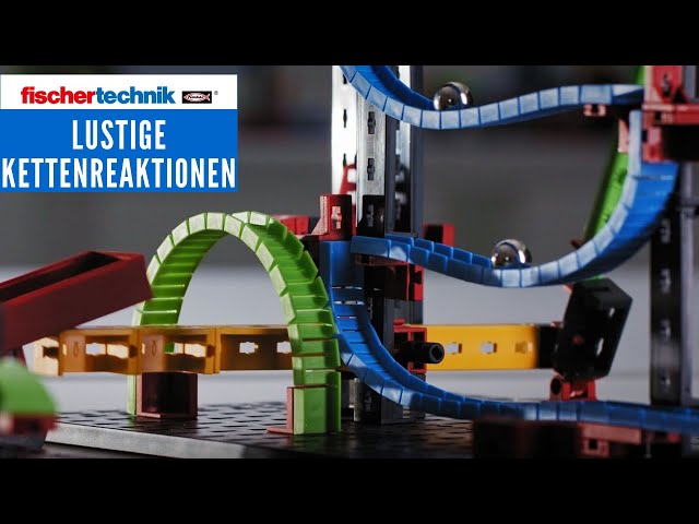 Video teaser for Coole Kettenreaktionen mit Dominoeffekt I Chain reaction with domino effect I fischertechnik