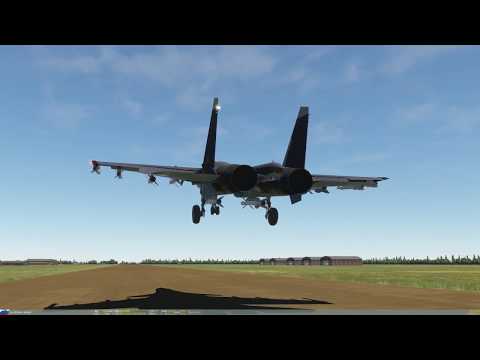 DCS Normandy 1944 SU-33 Landing