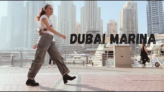 Exploring Dubai Marina By Foot | Breakfast in Dubai | Mall Of The Emirates Shopping | Dubai Vlog