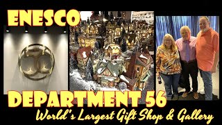 Enesco Department 56, World’s Largest Gift Shop and Village Gallery, Meeting With Artist Jim Shore