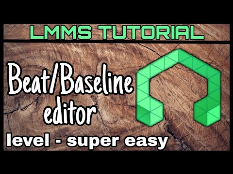 LMMS-TUTORIAL-2-BEAT/BASELINE  EDITOR  || Beginner Tutorial