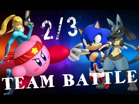 Super Smash Bros Brawl Team Battle (Online FFA) Best 2/3