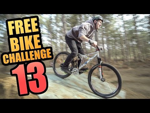 THE FREE BIKE CHALLENGE - PART 13 - BIKE PARK SHREDDING