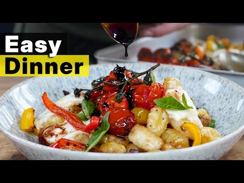 Baked Caprese Gnocchi Recipe | Ready in 30 Minutes