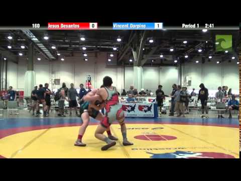 Men 160 - Jesus Desantos vs. Vincent Darpino