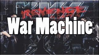 kiss -War Machine - Drum Cover