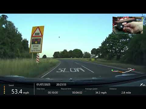 Harvard 402MPA  CB27/81 UK FM CB radio - On The Air test