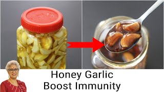 How To Make Fermented Honey Garlic - Natural Home 