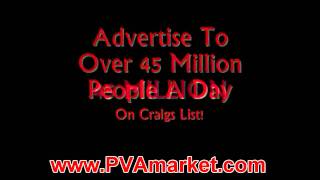 Use Craigslist PVA to Advertise To 45 Million+ Daily