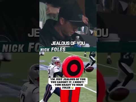 #tombrady will never live this down 😅 #nickfoles #philadelphia #eagles #newengland #patriots #nflpl