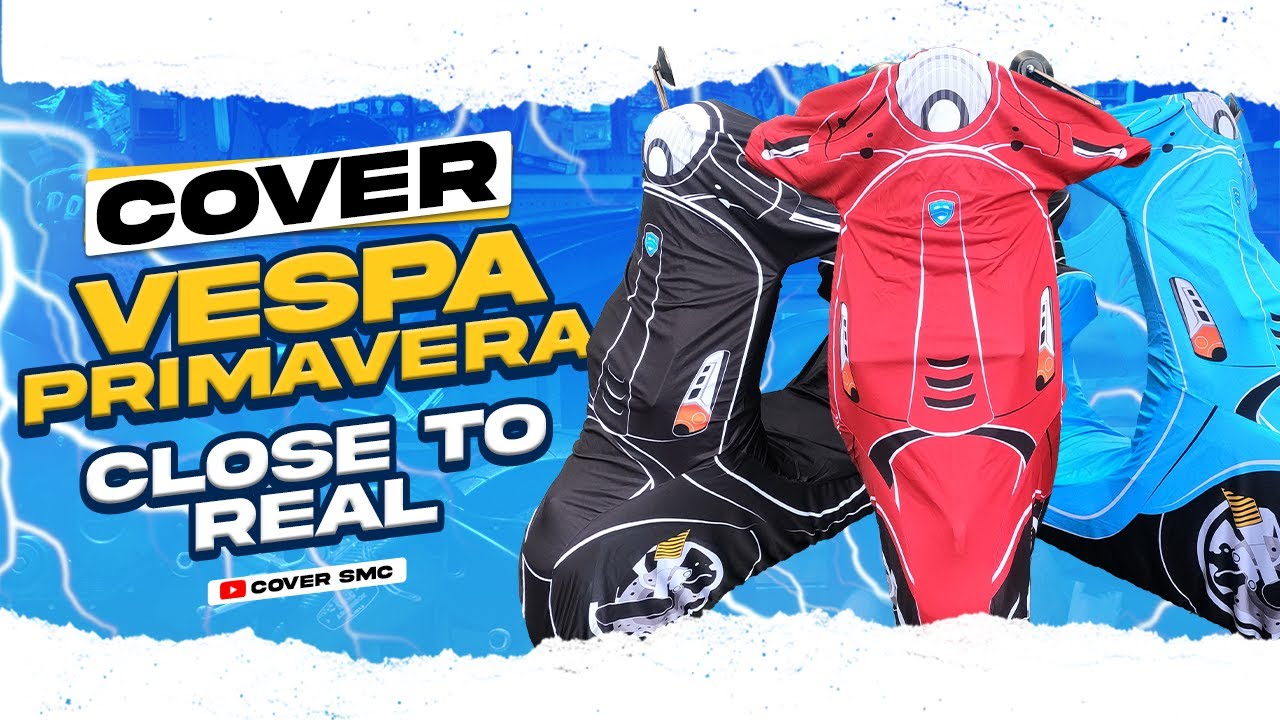 Cover Vespa Primavera Premium - Close to Real by SMC Cover