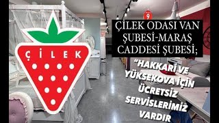 Çilek Odası Van Şubesi-Maraş Caddesi Şubesi; 'Hakkari ve Yüksekova için ücretsiz servisimiz vardır'