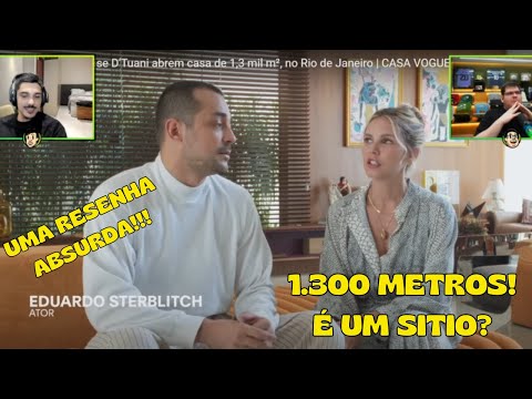 CASIMIRO E CHICO MOEDAS REAGEM A CASA DE EDUARDO STERBLITCH - 1.300 METROS²