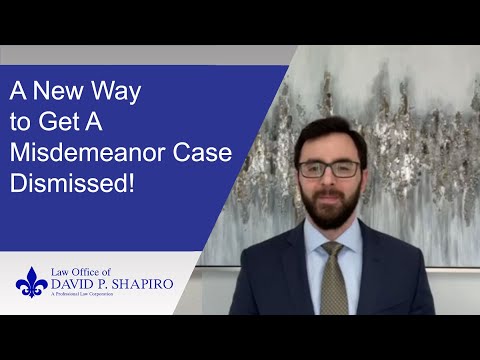 YouTube video about: Can a first time misdemeanor be dismissed?