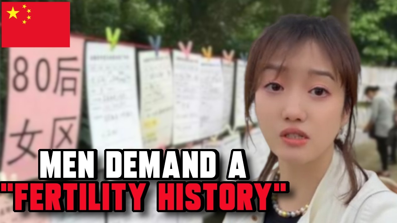 The leftover women are panicking because 90% of dating events in China will ban them in 2025!