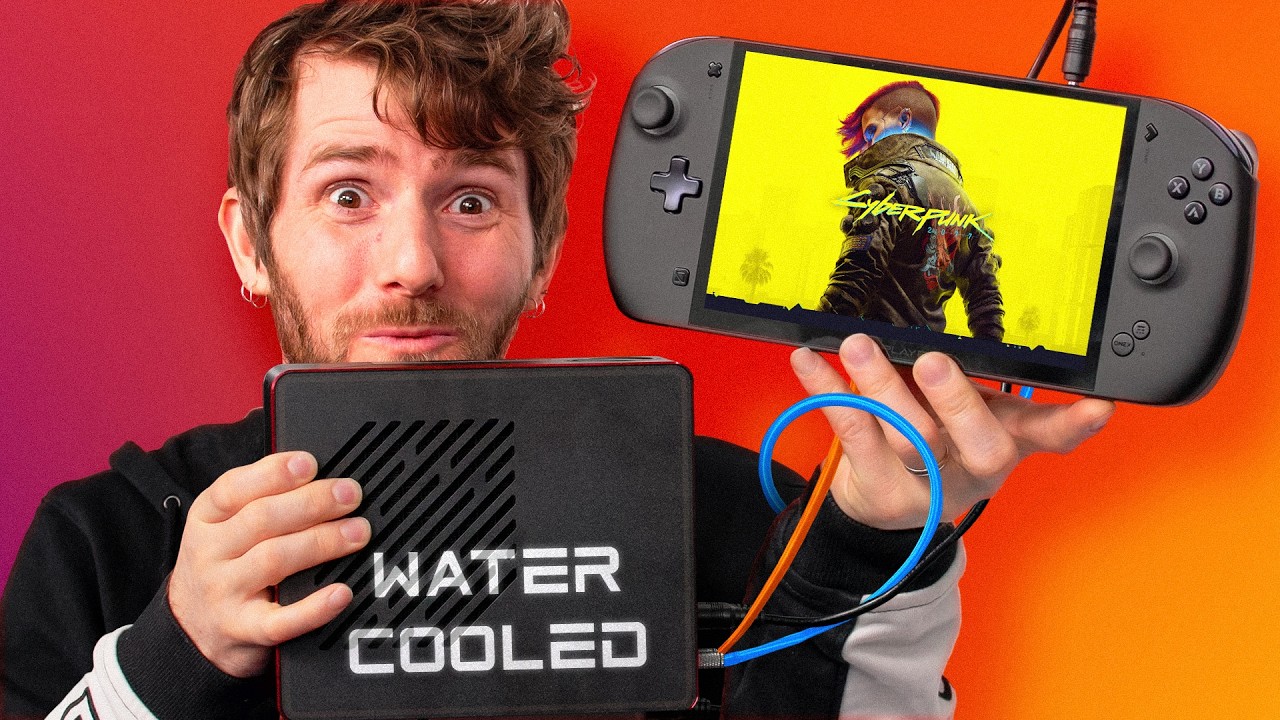 Water cooling in a HANDHELD Gaming PC?? - OneXFly Apex