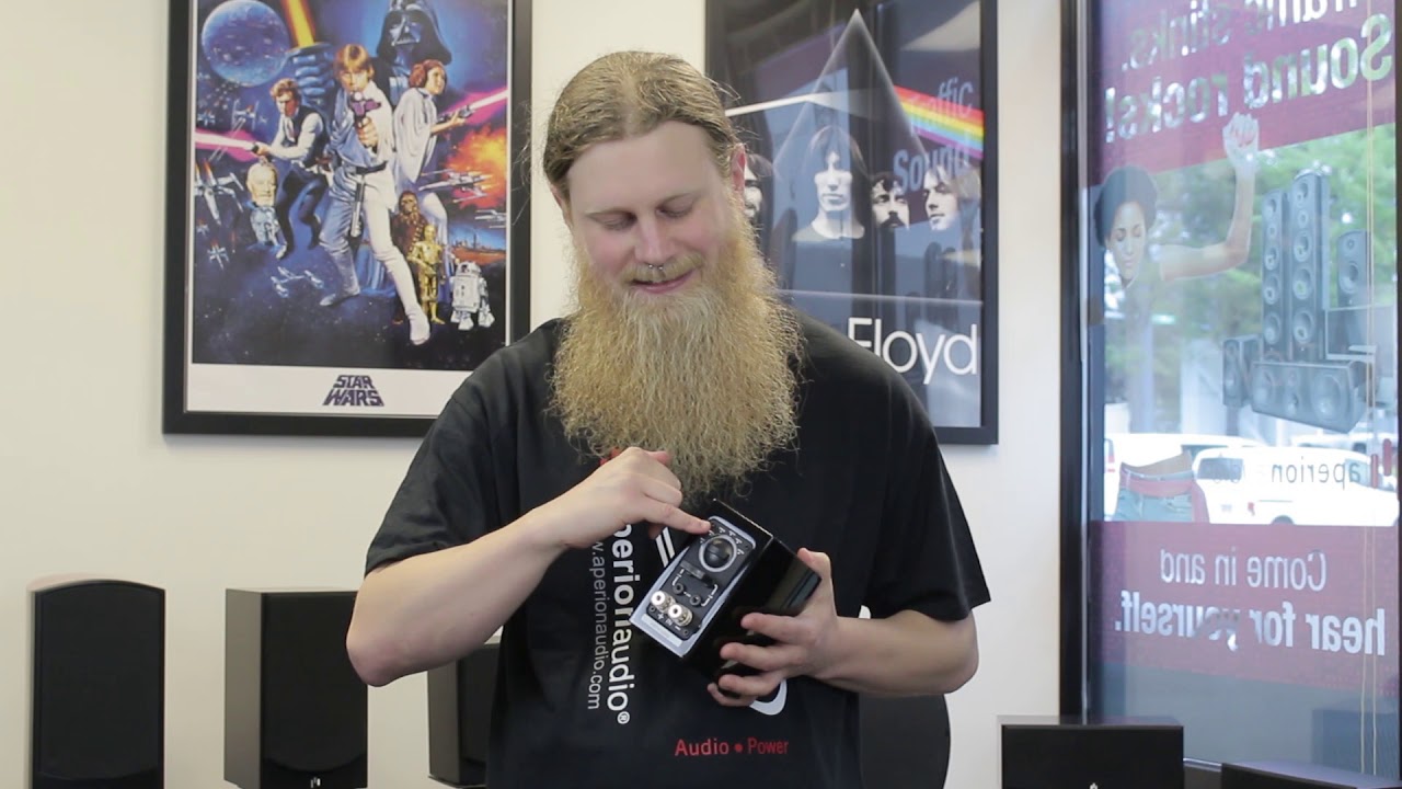 Aperion Audio Super Tweeter Speaker- Unboxing and Connecting