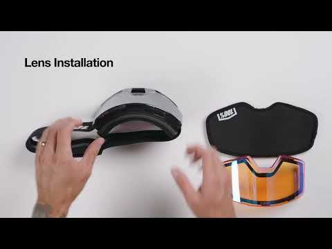 100% GOGGLES - Norg Lens Change