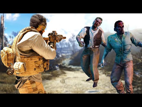 How I turned Fallout 4 into a Zombie Apocalypse! (600+ Mods)