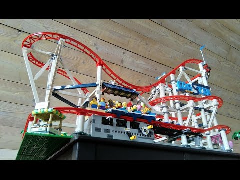 LEGO Creator Expert 10261 Roller Coaster 1 min review