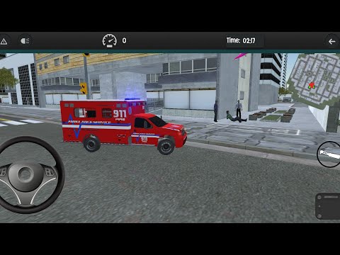 Emergency Ambulance Car Driver Pro - 911 Van Truck Driving - Android Gameplay