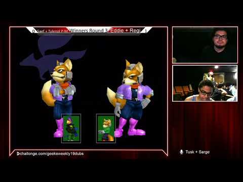 Geeksboro Melee Weekly 19 - Saef + Tylenol P-M vs Eddie + Regi