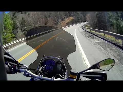 Cannonville reservoir on the bmw f800gs