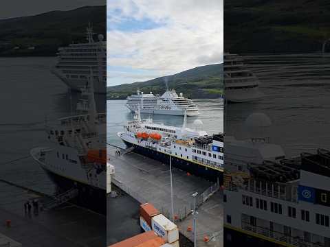 Thumbnail for Stunning crowd🔥in Norwegian fjords: P&O Aurora, Oceania Marina, NatGeo Explorer Silver Down💯🛳️⚓️