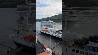 Stunning crowd🔥in Norwegian fjords: P&O Aurora, Oceania Marina, NatGeo Explorer Silver Down💯🛳️⚓️