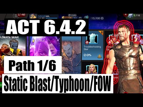 Act 6.4.2 Path 1/6 (Initial Completion) - Marvel Contest of Champions
