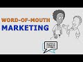 Word of mouth marketing definition II Word of mouth marketing examples