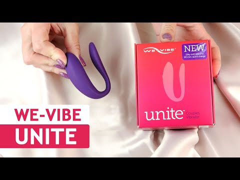 Вибратор для пар We-Vibe Unite Purple, однокнопочный пульт ДУ