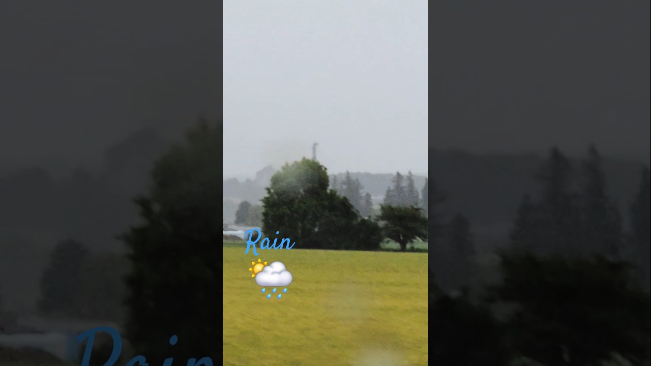 Rainy 🌧 Day l Long Drive 🚗 l Road Trip #shorts #canada #viral #traveler #weather #longdrive ⛈️🚘😱💕👌👍