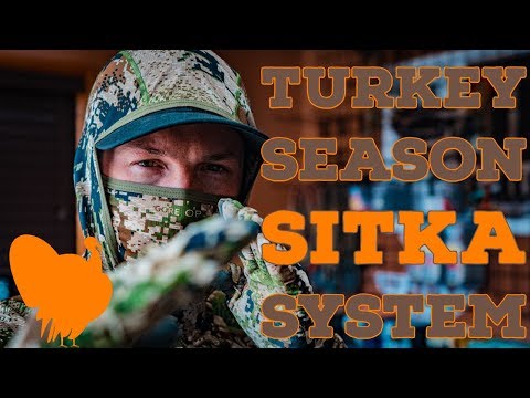 My Sitka Gear SUBALPINE Sytem for TURKEY HUNTING