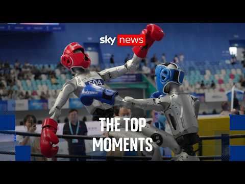 Top moments from Beijing's Humanoid Robot Games