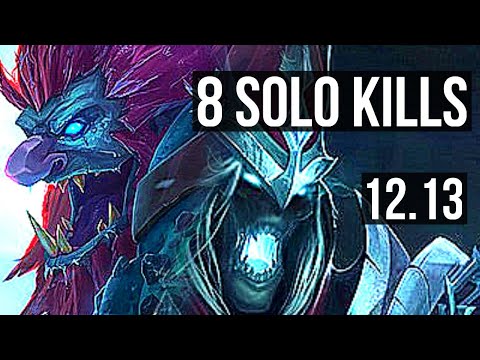 TRUNDLE vs KARTHUS (JNG) | 8 solo kills, Legendary, 17/4/4 | EUW Diamond | 12.13