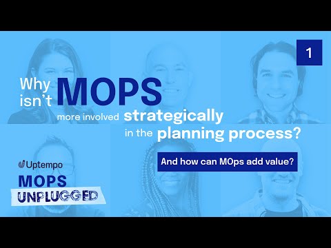 Uptempo | MOps Unplugged - Session 1