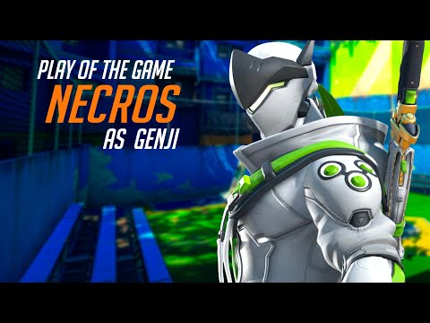 NECROS FASTEST GENJI MAIN - POTG! OVERWATCH 2 TOP 500 SEASON 4