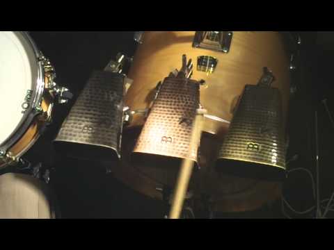 HD VIDEO MEINL 8" Hammered Steelbell STB80BHH-S (steel) STB80BHH-C (copper) STB80BHH-G (gold)