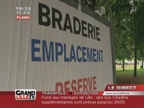 comment participer a une braderie