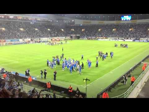 Kampioenenwedstrijd KAA Gent - Standard  2-0 :) COBW