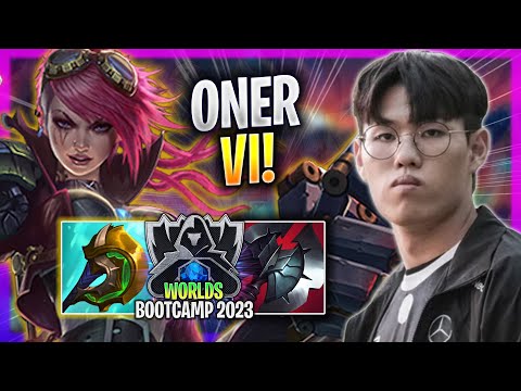 ONER IS A BEAST WITH VI! - T1 Oner Plays Vi JUNGLE vs Graves! | Bootcamp 2023