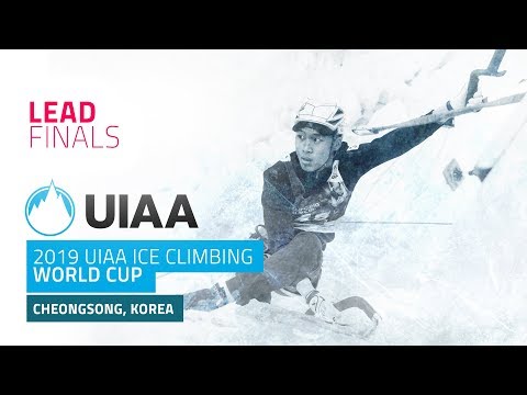 Cheongsong, South Korea l Lead Finals l 2019 UIAA Ice Climbing World Cup