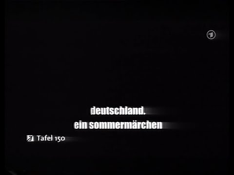 ARD - Deutschland, Ein Sommermärchen mit Tagesschau 06.12.2006 - Fußball Europameisterschaft 2006