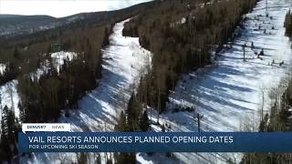 Vail Resorts announces target opening dates for 2026-2027 season