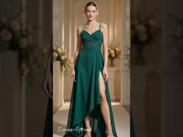 The Emerald Green Bridesmaid Dress That Actually Works for Every Body | LFNL0724