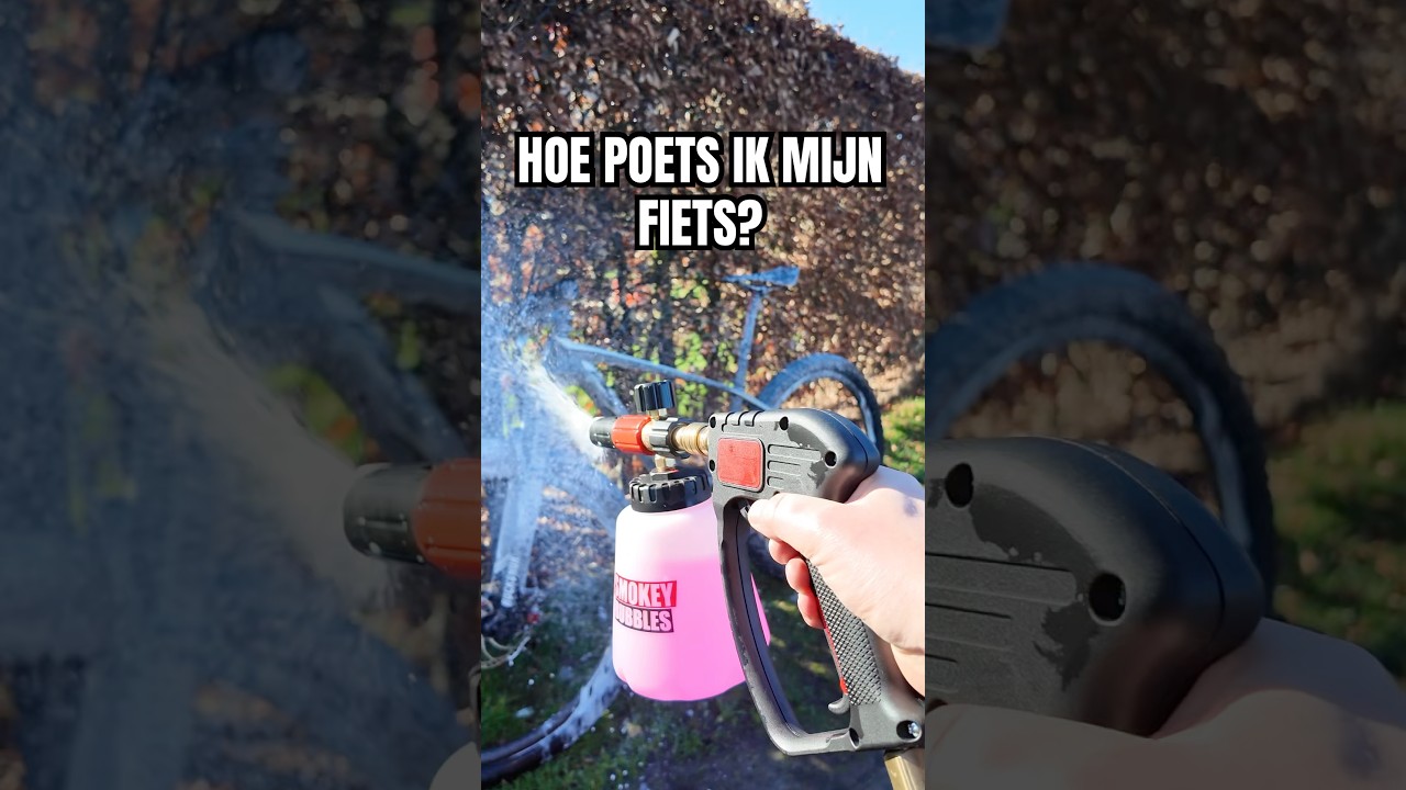 Hoe poets ik mijn fiets?