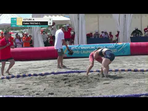 1/2 Women's BW - 60 kg: M. OZTURK (TUR) v. C. FAMA TRISTAO (BRA)
