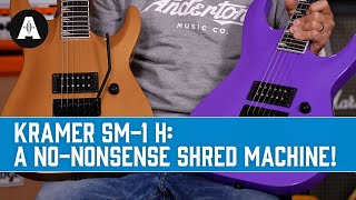 Video thumbnail for A No-Nonsense Shred Machine! - NEW Limited Edition Kramer SM-1 H by Andertons Music Co