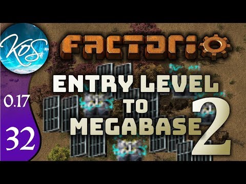 Factorio 0.17 Ep 32: POWER CHARGE - Entry Level to Megabase 2 - Tutorial Let's Play, Gameplay